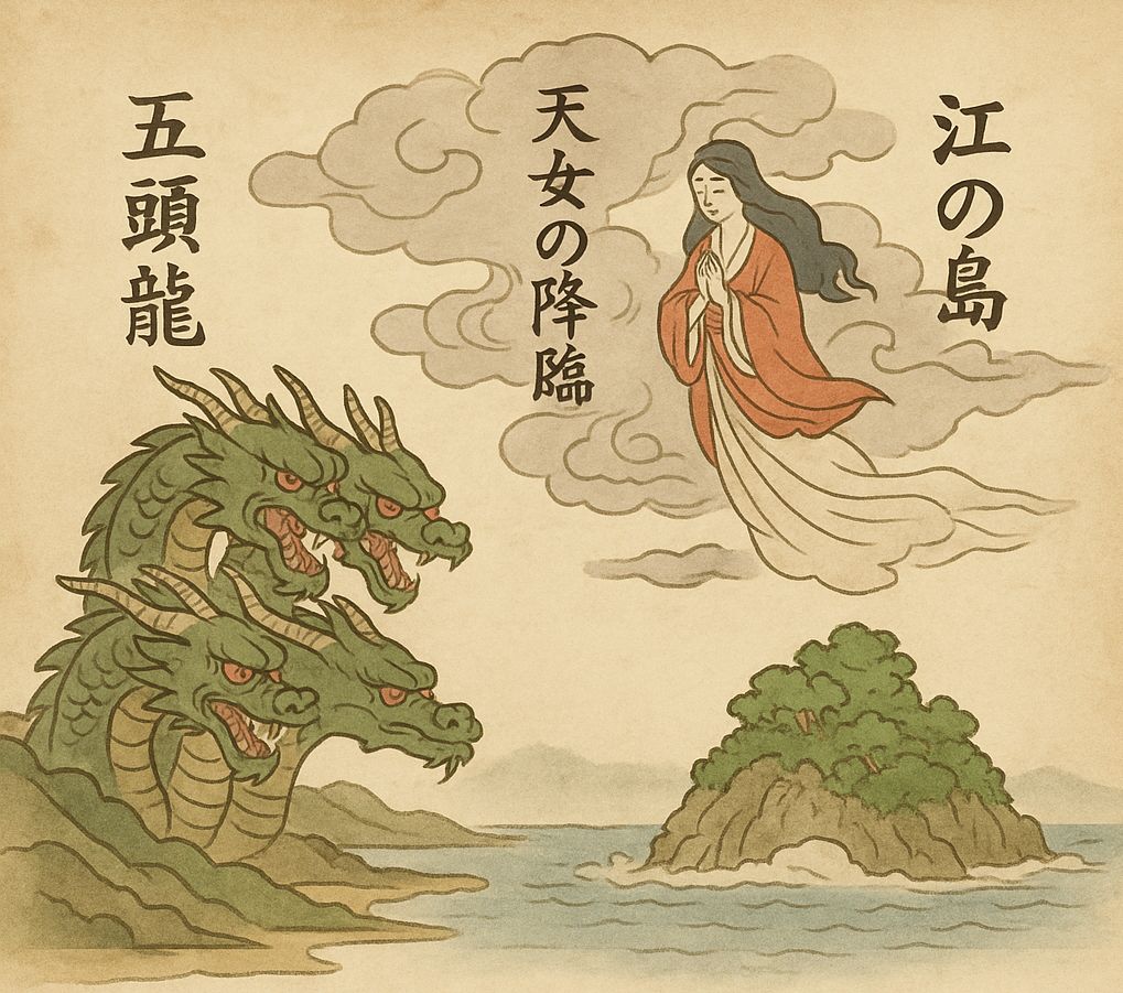 天女と龍